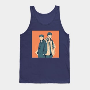 Two Asian Stylish Man Tank Top